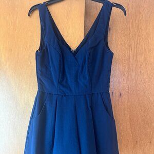 Francesca's Trixxi Brand Blue Romper Size Small